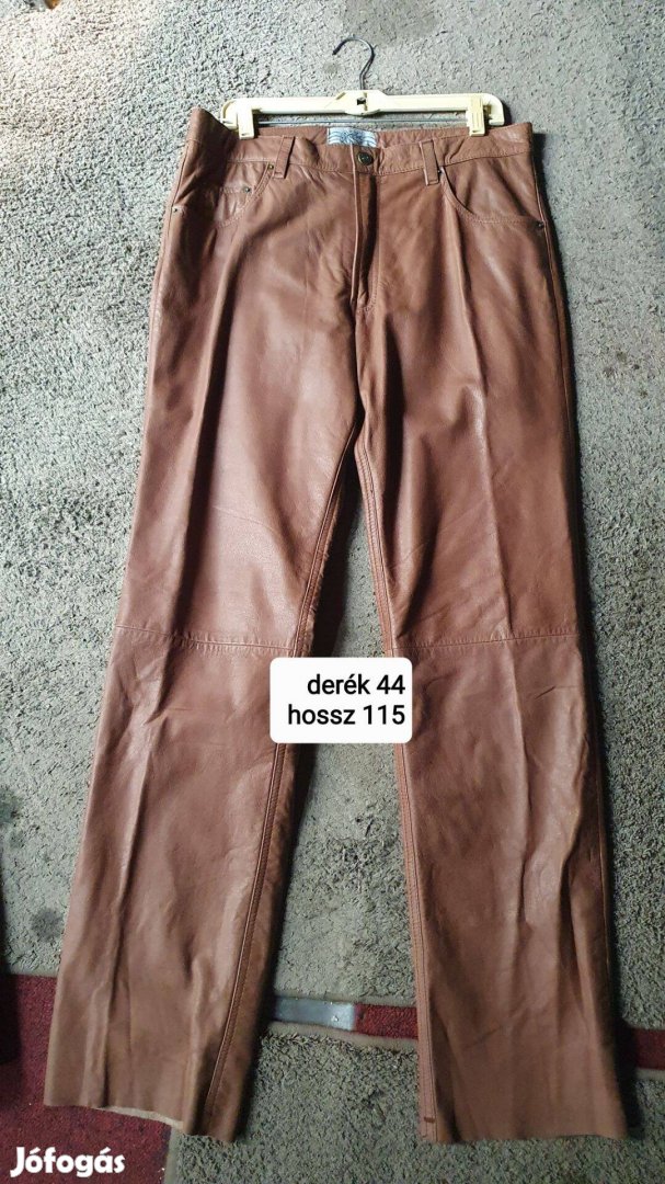 Bőr nadrág derék 44cm
