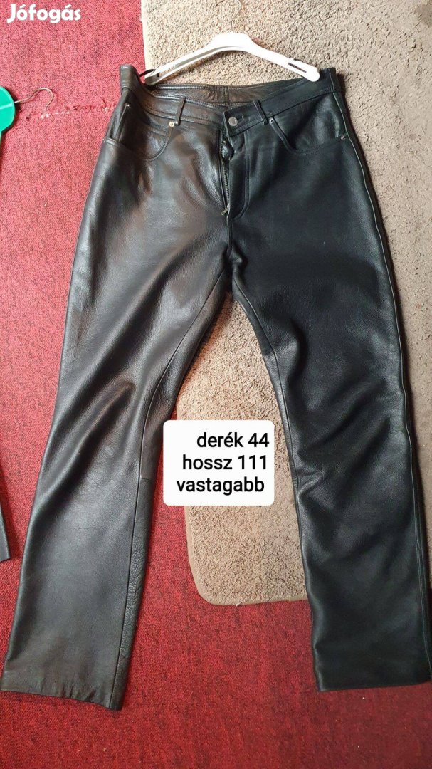 Bőr nadrág derék 44cm