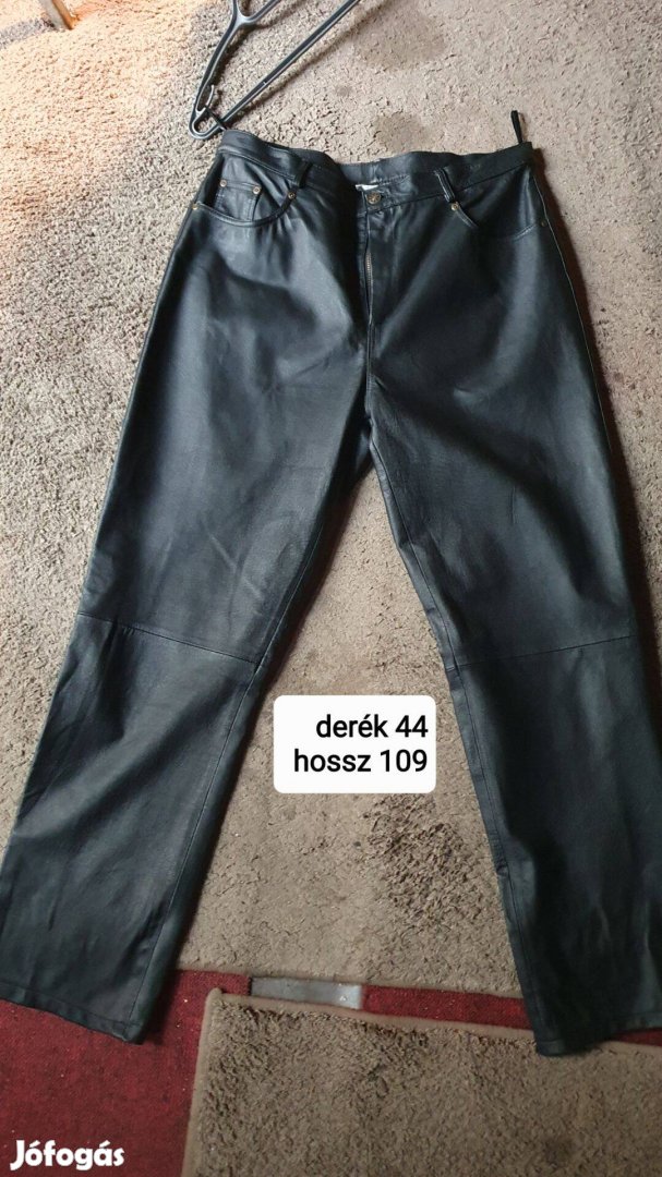 Bőr nadrág derék 44cm
