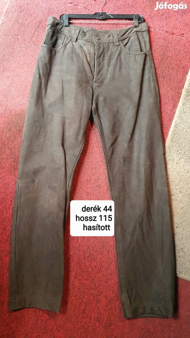 Bőr nadrág derék 44cm