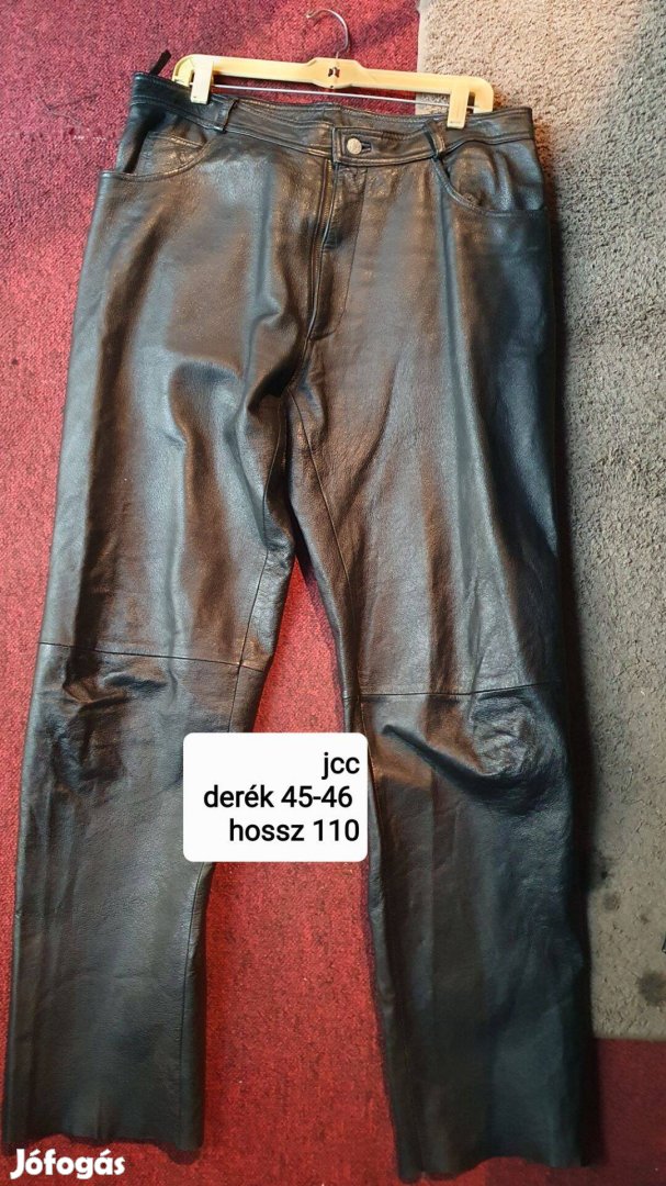 Bőr nadrág derék 45-46