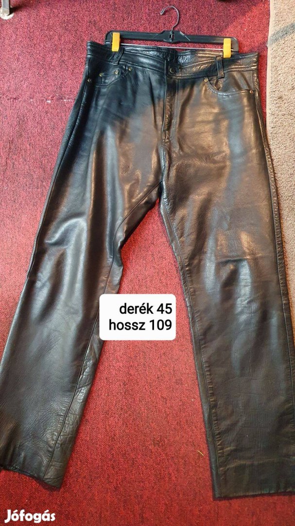 Bőr nadrág derék 45cm
