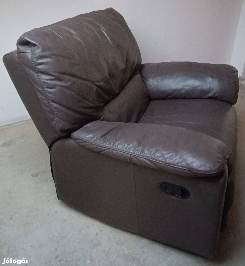 Bőr relax funkciós ülőgarnitúra 3+1