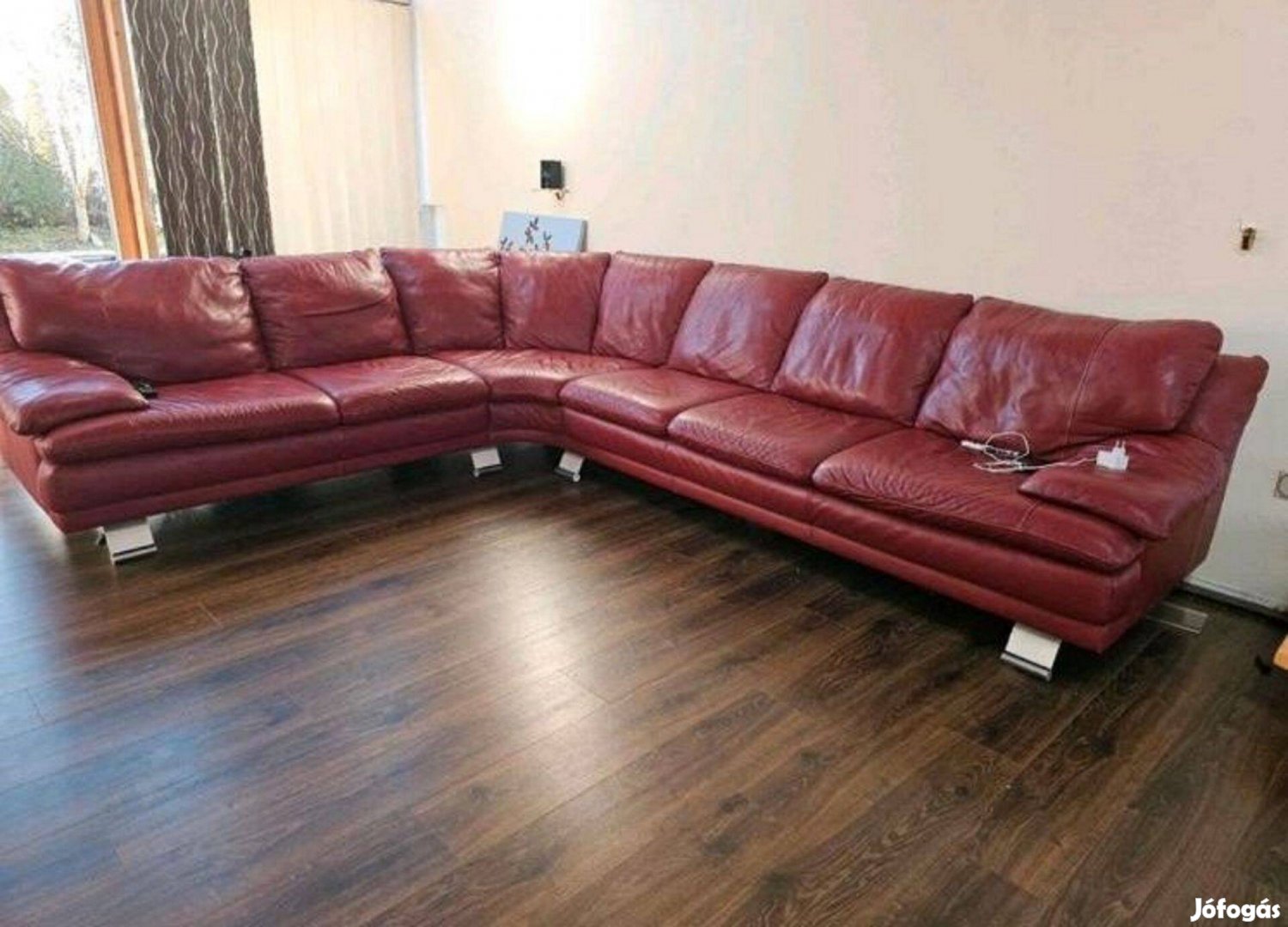 Bőr sarokkanapé "Italsofa" Natuzzi