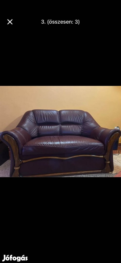 Bőr-ülőgarnitúra