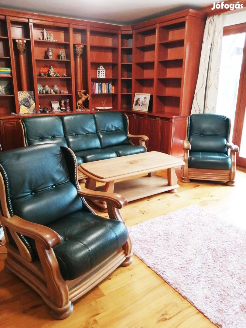 Bőr ülőgarnitúra