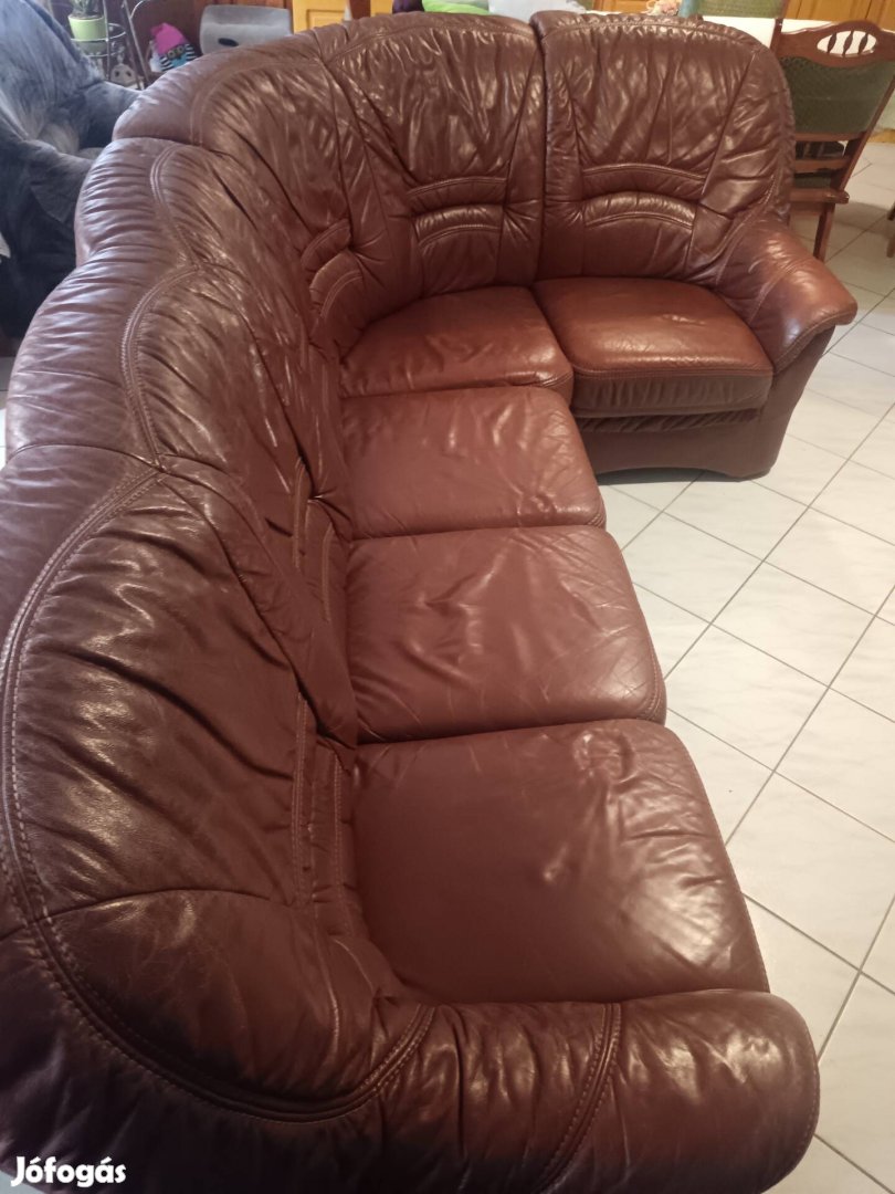 Bőr ülőgarnitúra