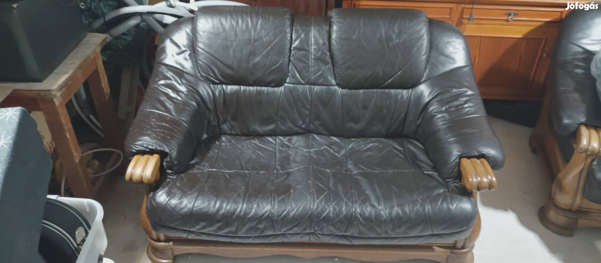 Bőr ülőgarnitúra