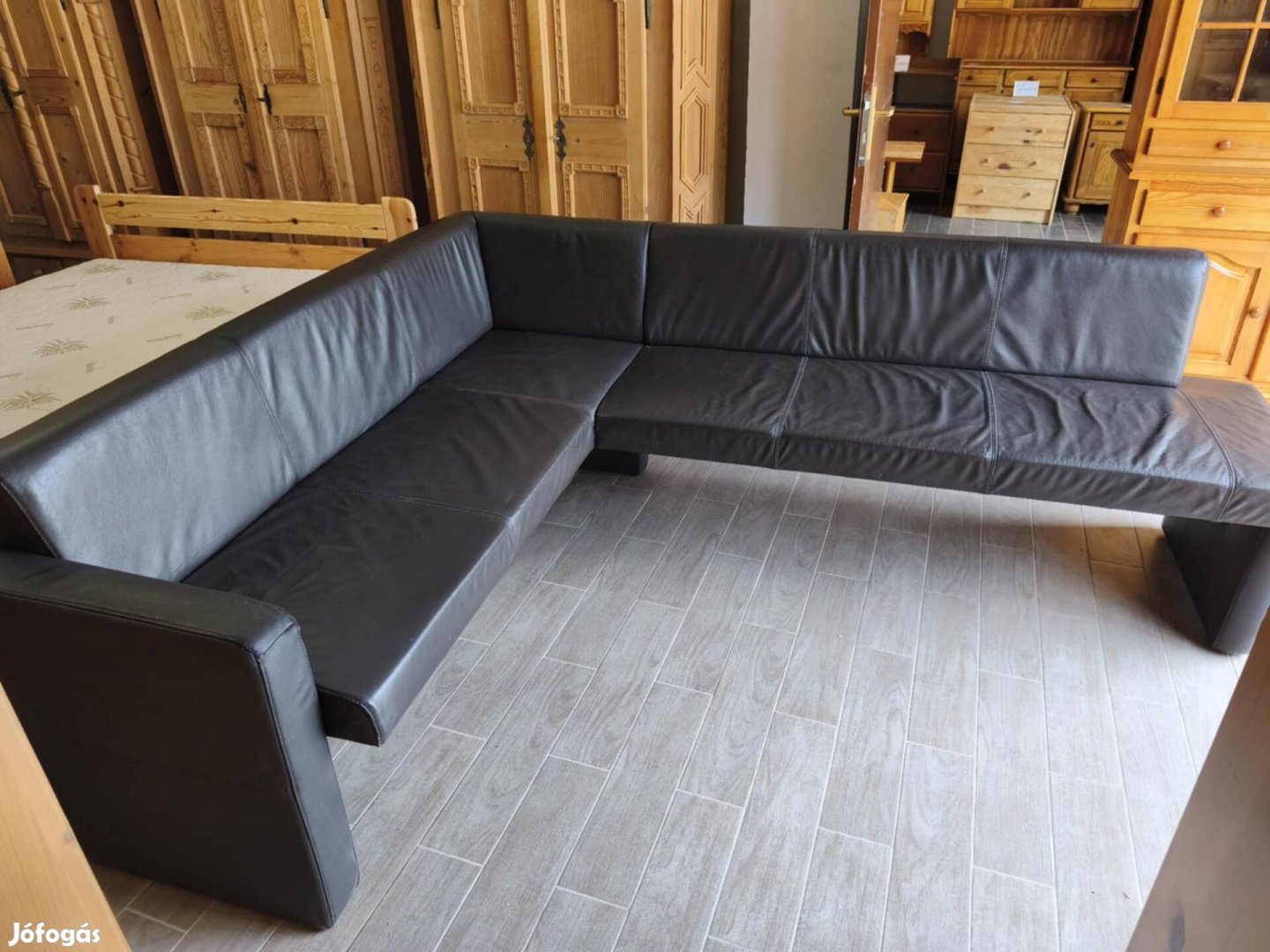 Bőr ülőgpad / kanapé 