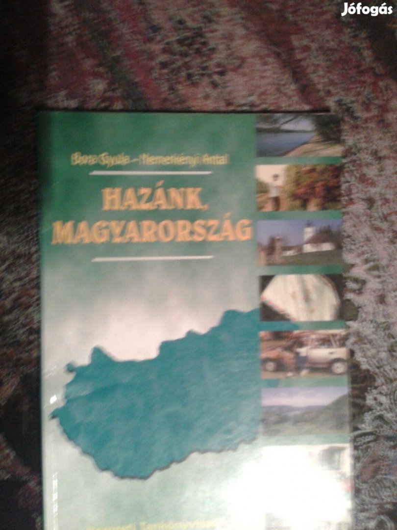 Bora Gyula - Nemerkényi Antal: Hazánk, Magyarország - Földrajz 8. (Nem