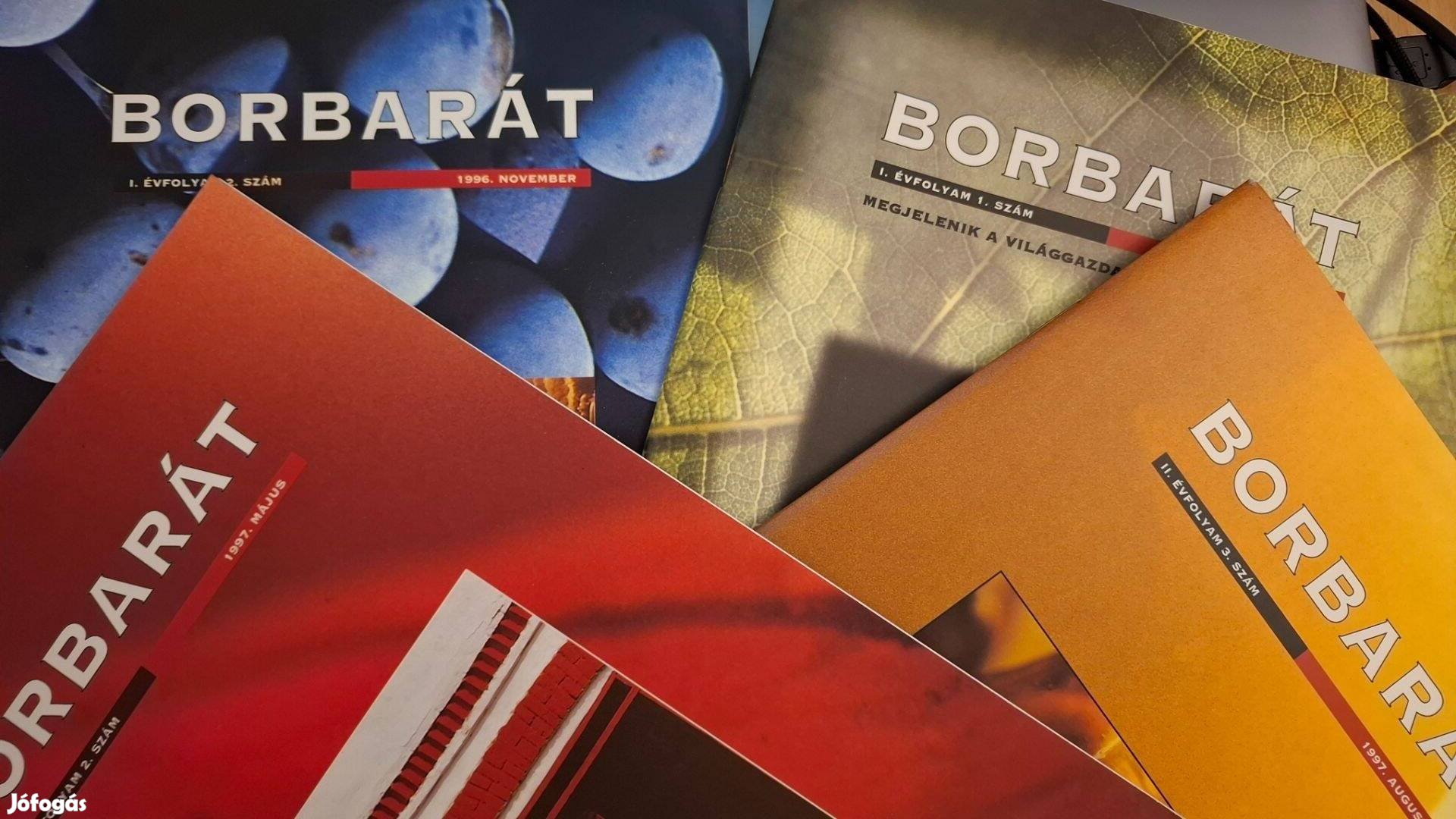 Borbarát magazi első 4 példánya