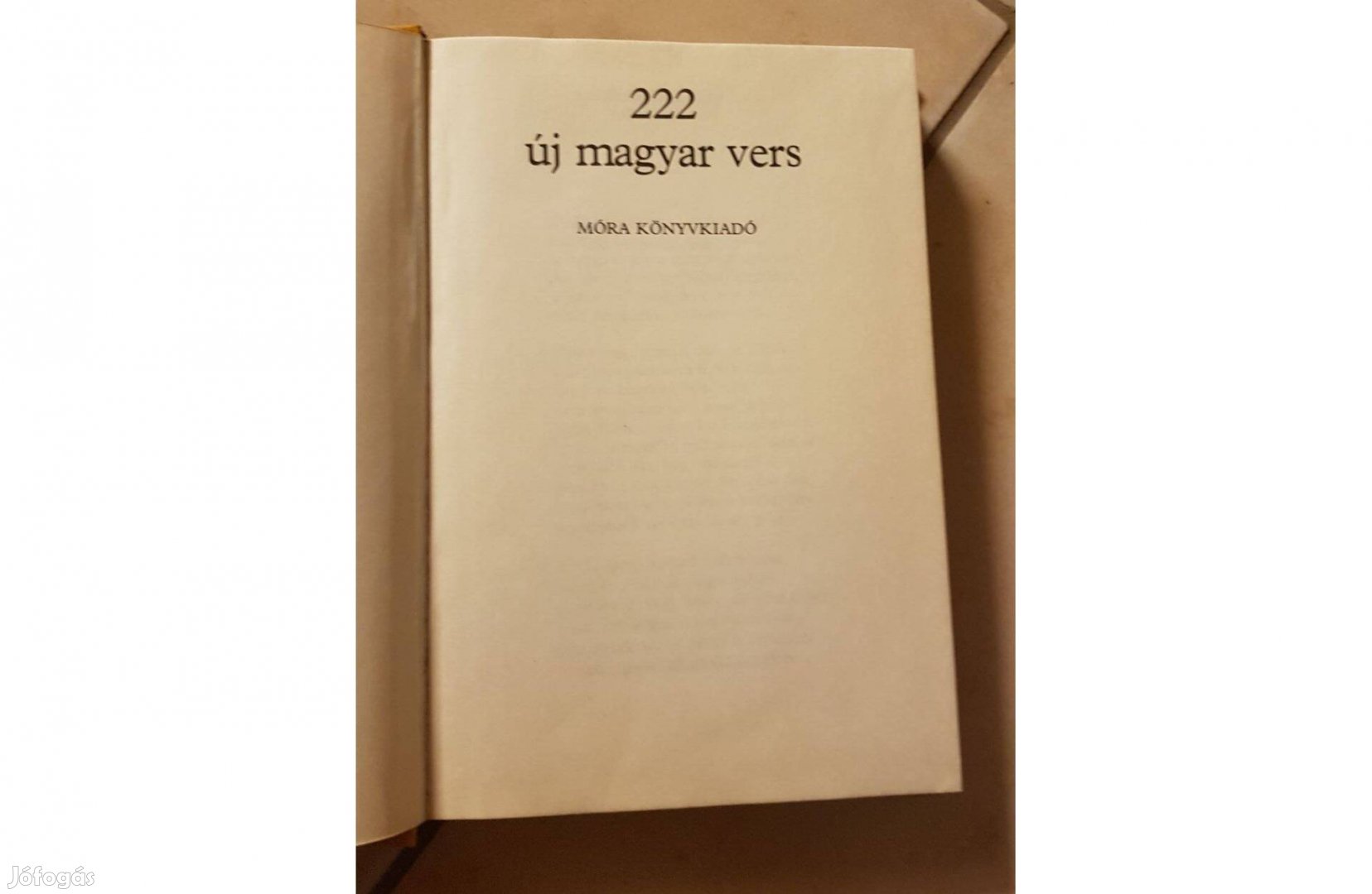 Borbély Sándor (szerk.) - 222 új magyar vers