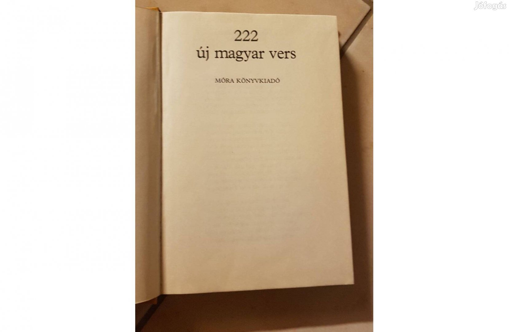 Borbély Sándor (szerk.) - 222 új magyar vers