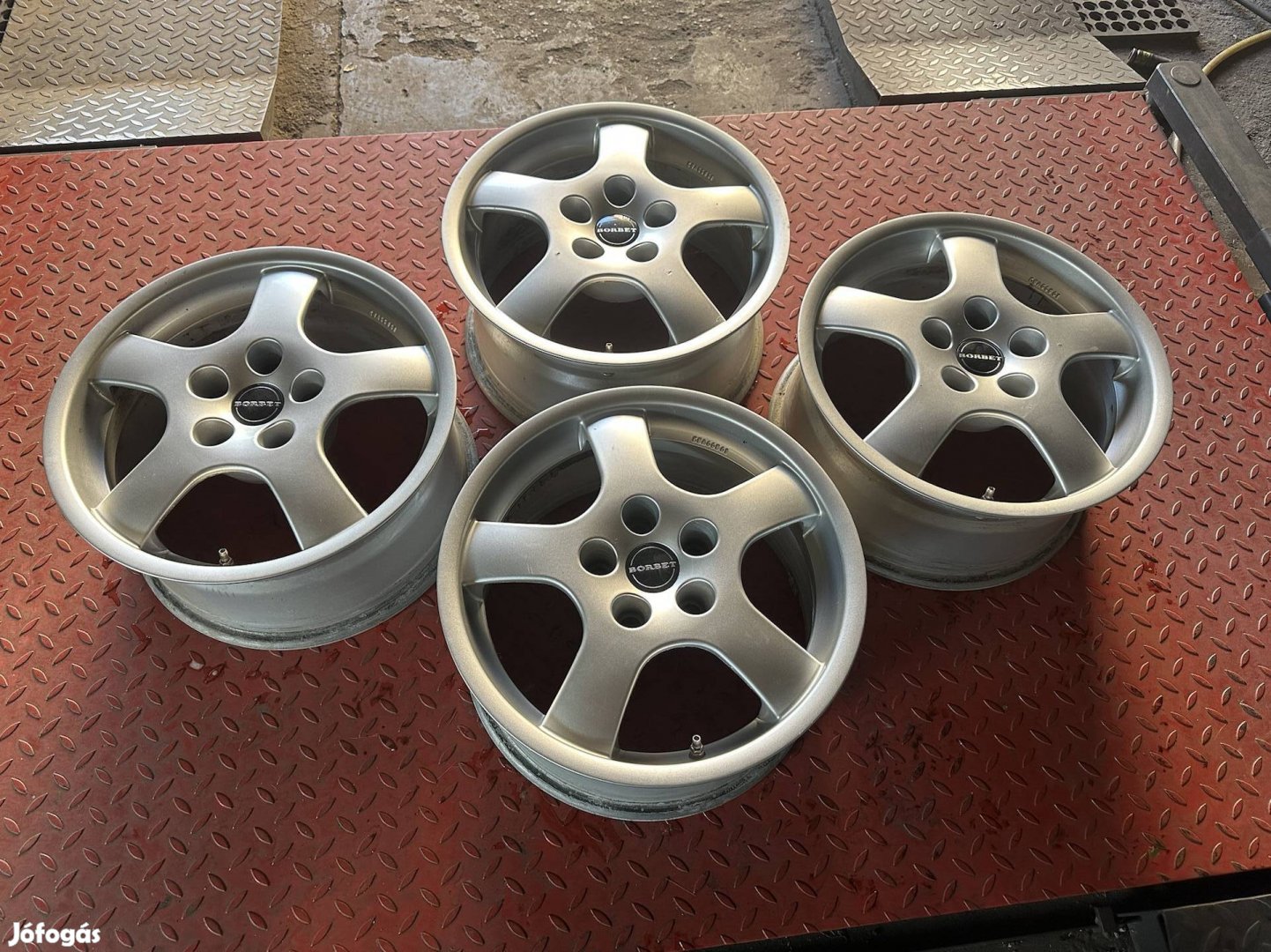 Borbet 16 Alufelni 5x112 Audi Vw Skoda Seat