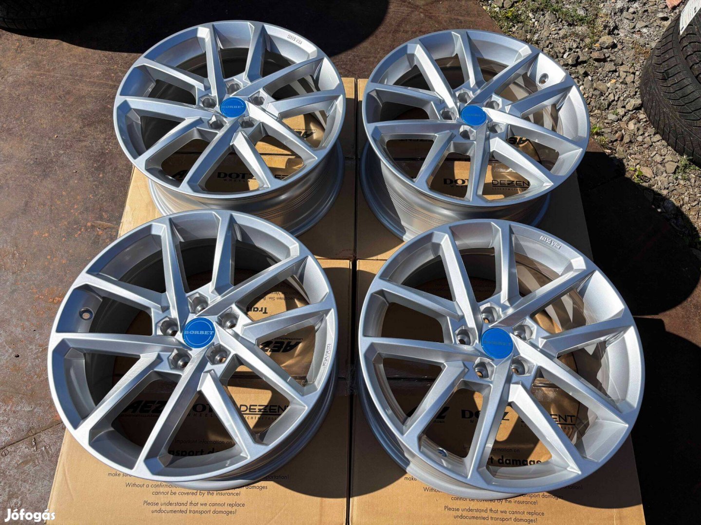 Borbet 18" 5x112 Új alufelni eladó 18 coll Audi VW Seat Skoda Mercedes