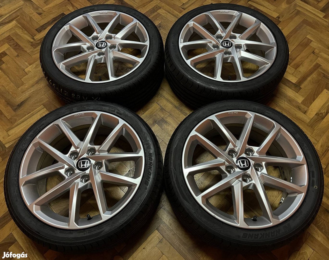 Borbet Alufelni 17" 5x114,3 , 205/45 17 Nyárigumikkal