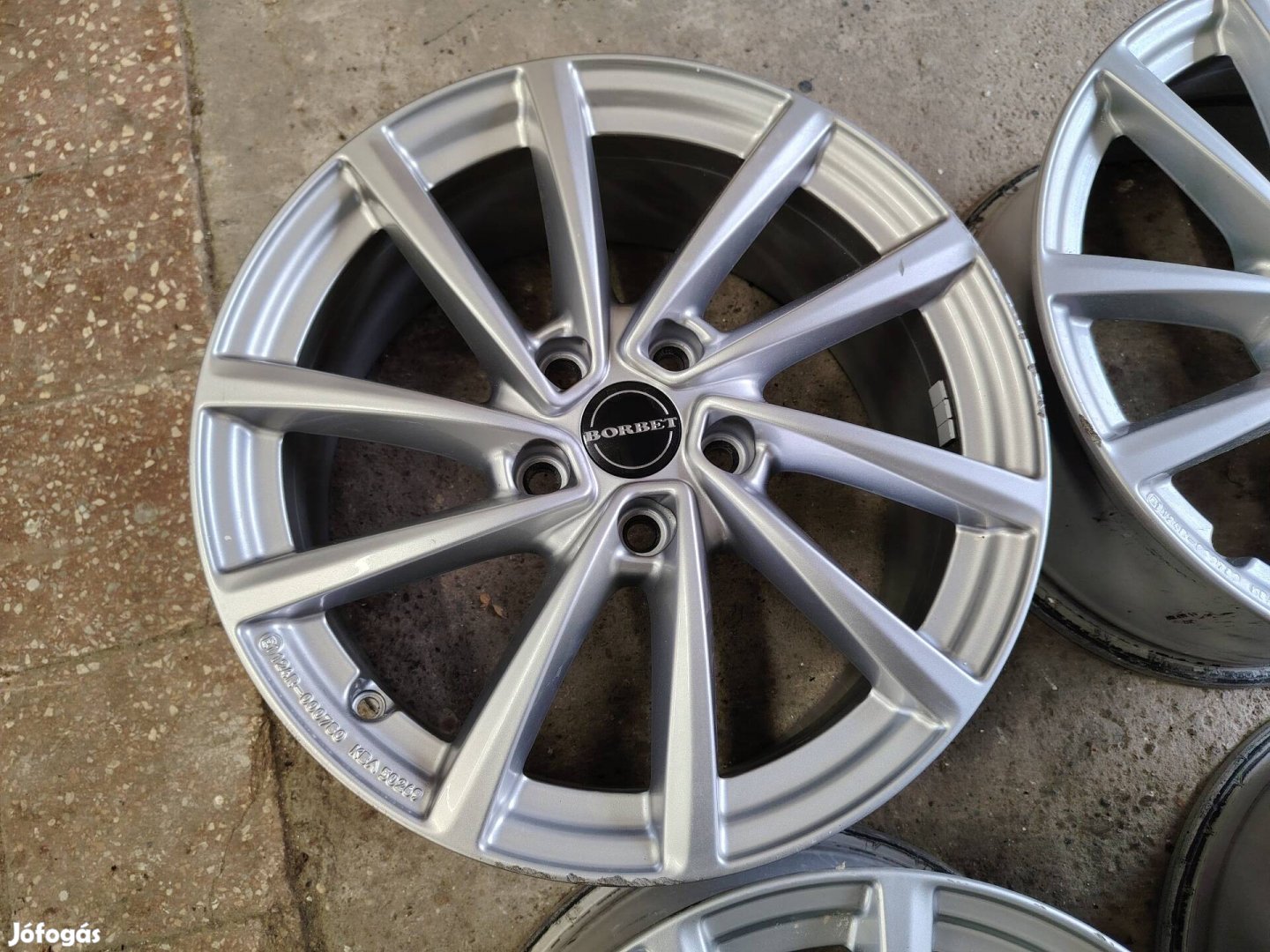 Borbet Alufelni Crystal Silver 7x17 5x112 ET54 V70747