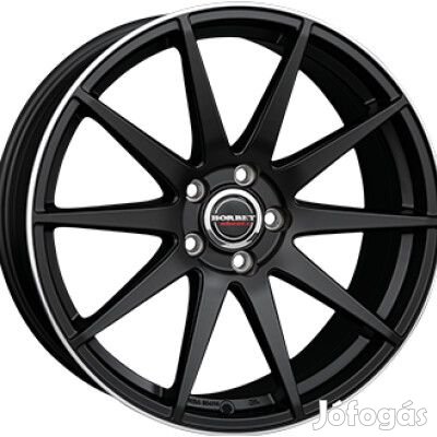 Borbet GTX Tompa fekete Polírozott LIP 8X19 5X112 ET40
