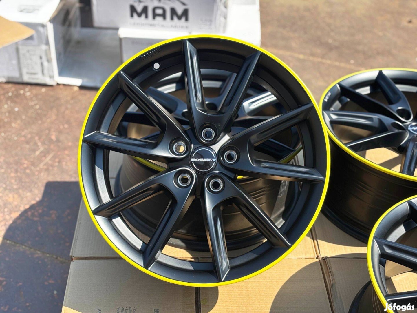 Borbet LX18 18" 5x112 Új alufelni 18 coll VW Seat Skoda