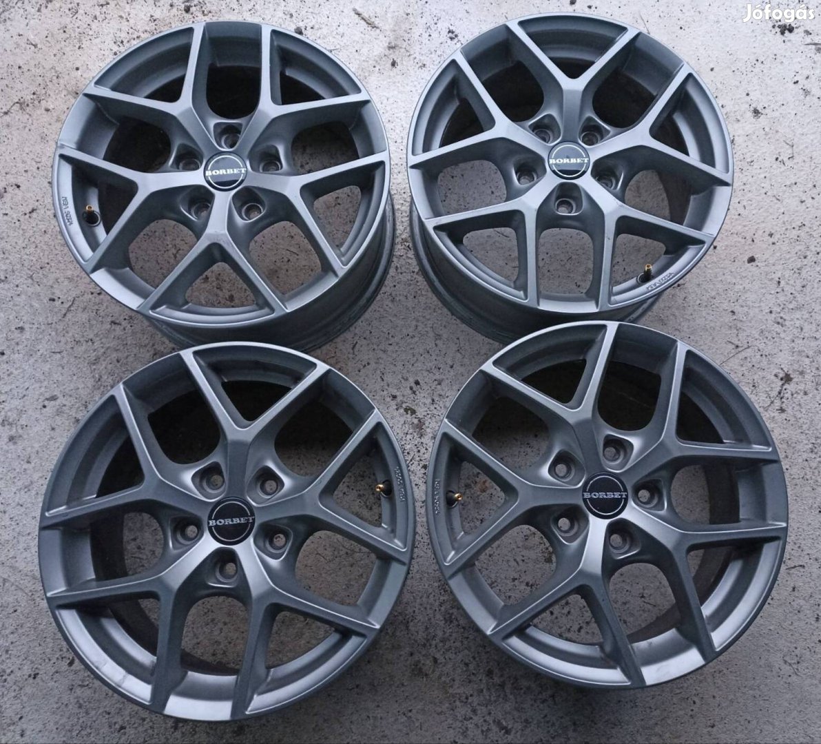 Borbet Y 16" 5x114,3 Honda Kia Mazda Toyota Hyundai 