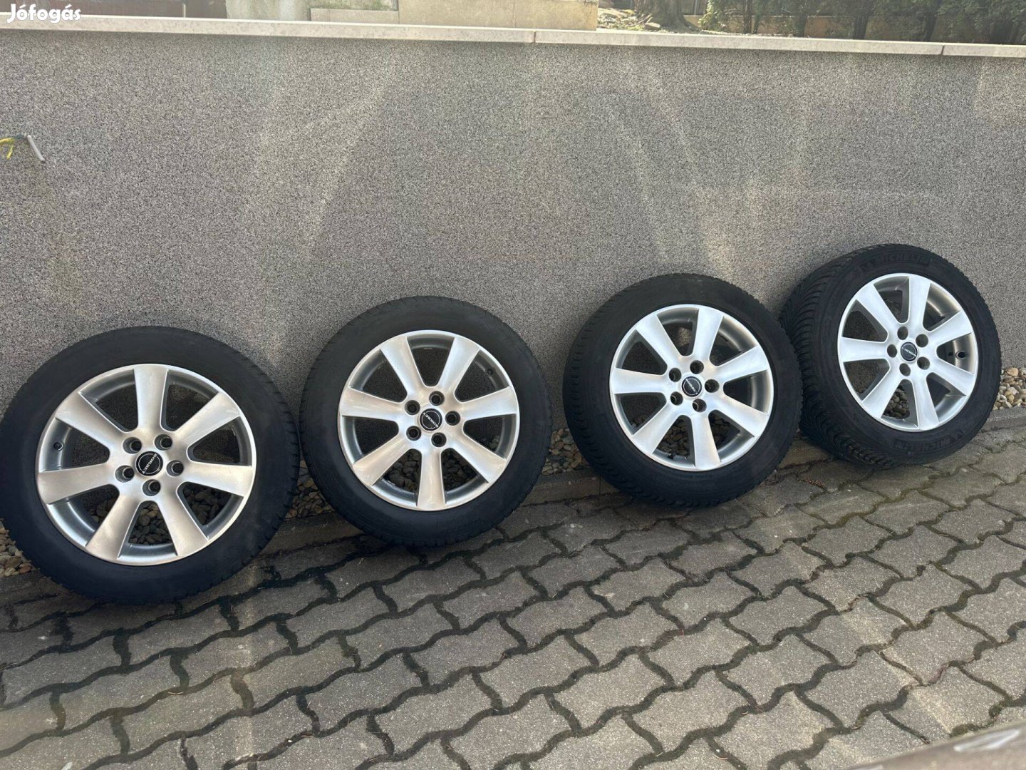 Borbet használt alufelnik 7Jx17H2 ET38 5x112 215/55R17 215/55 R17 téli