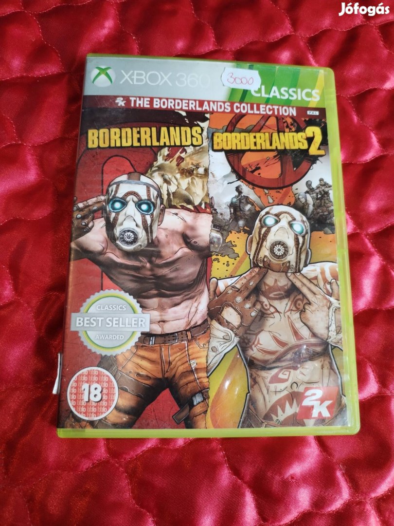 Borderlands 1-2 Xbox 360 játék 