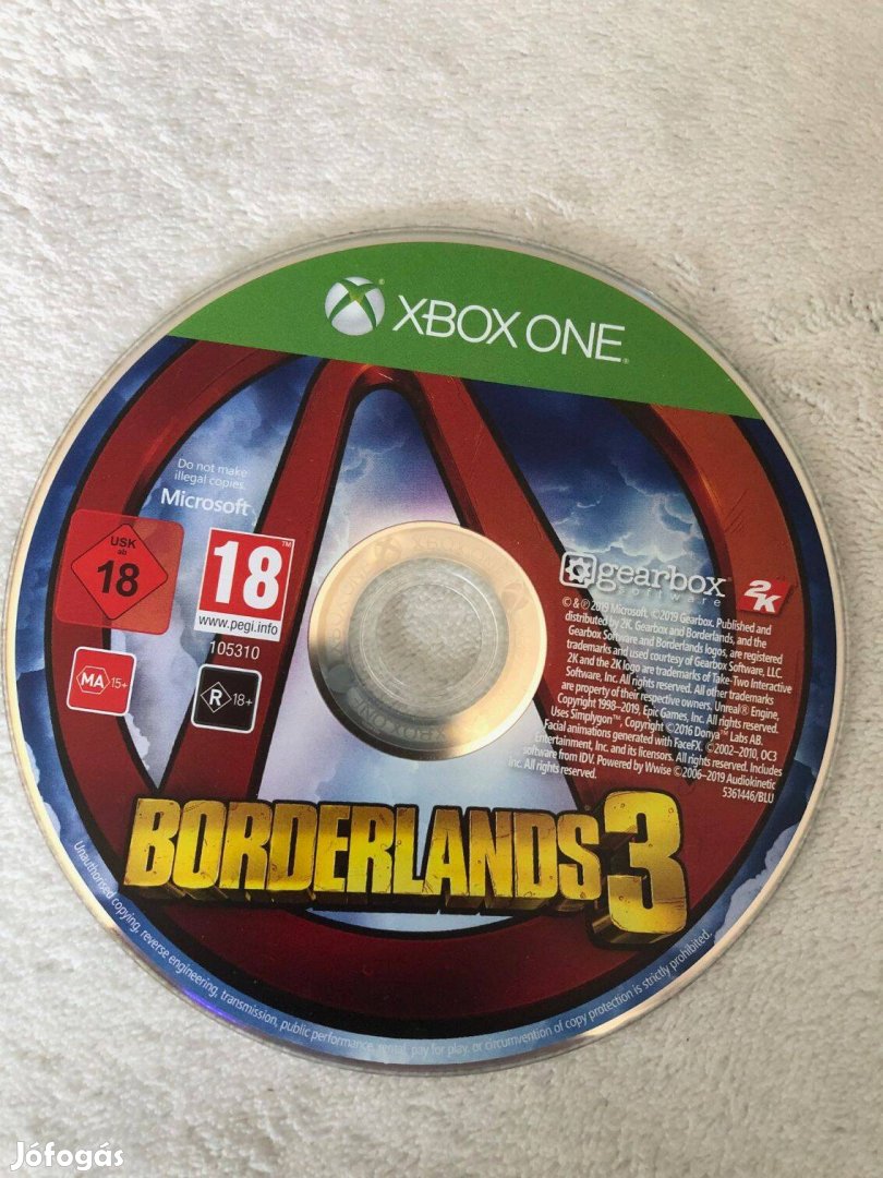 Borderlands 3 Xbox One játék