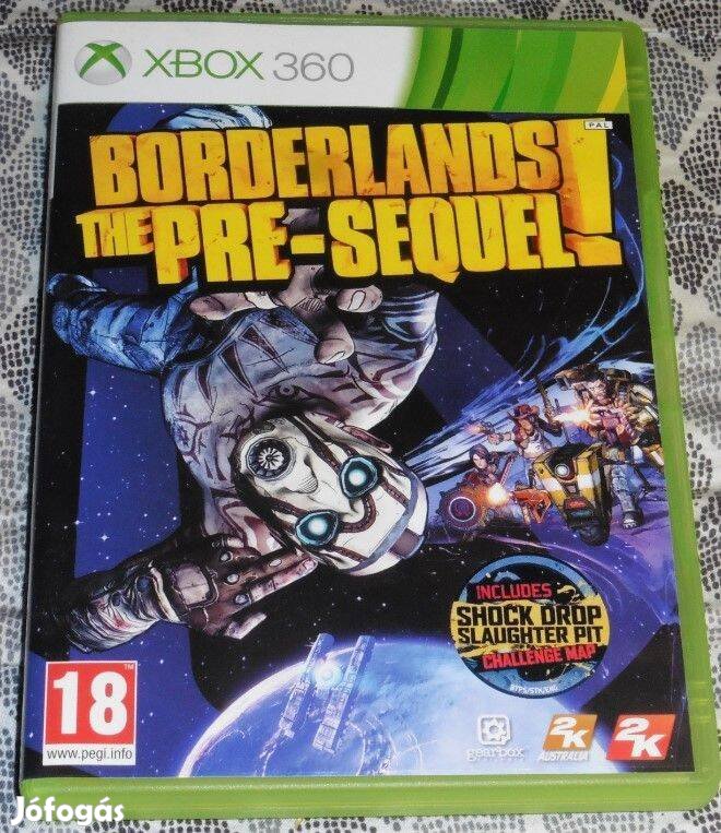 Borderlands 3. - The Pre-Sequel Gyári Xbox 360 Játék akár féláron