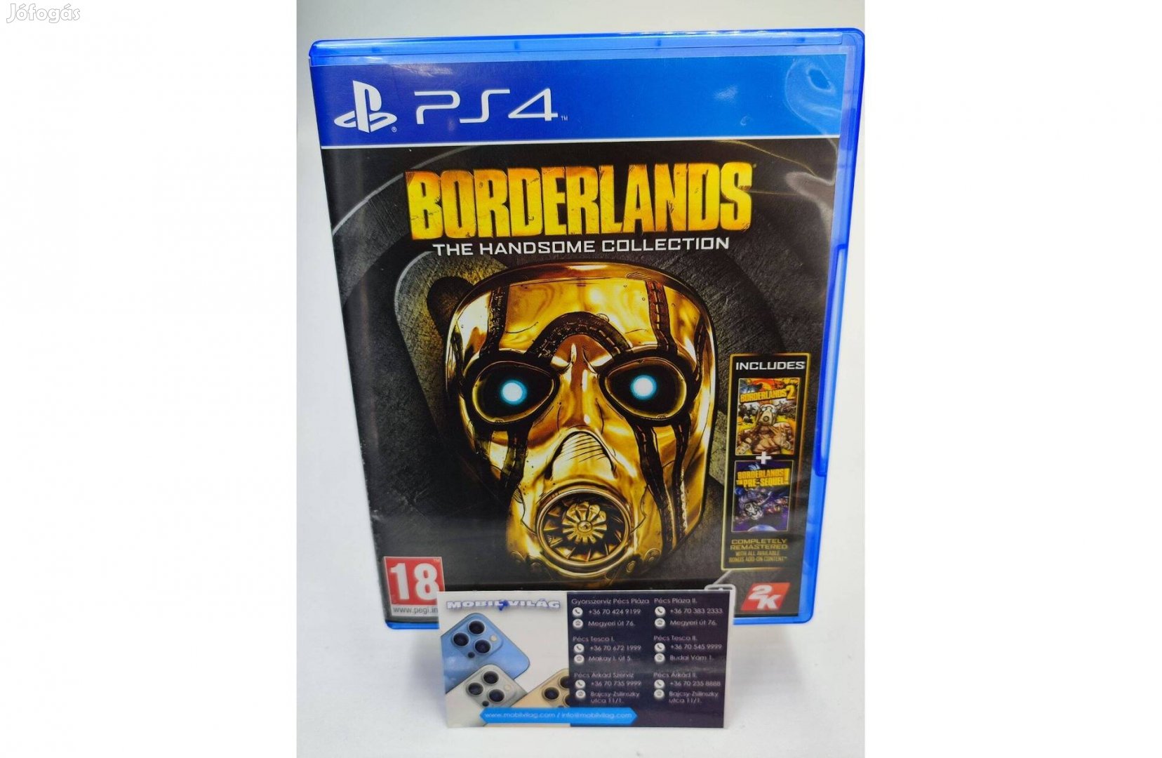 Borderlands The Handsome Collection PS4 Garanciával #konzl0793