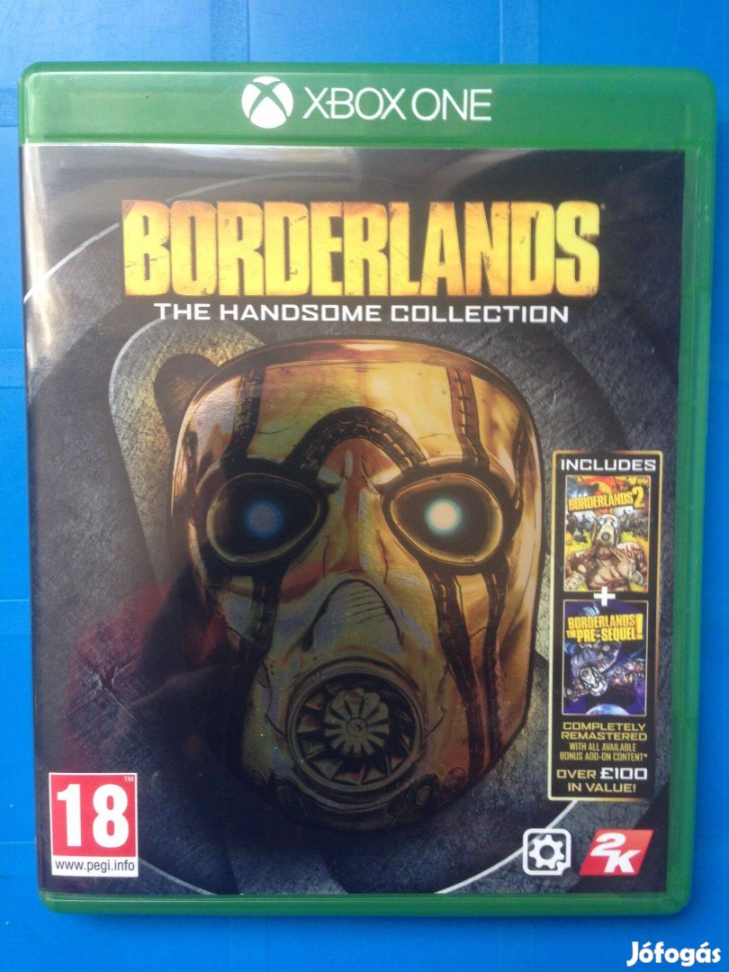 Borderlands The Handsome Collection xbox one-series x játék,eladó-cse