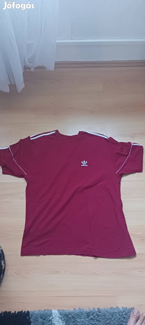 Bordó XXL adidas póló 