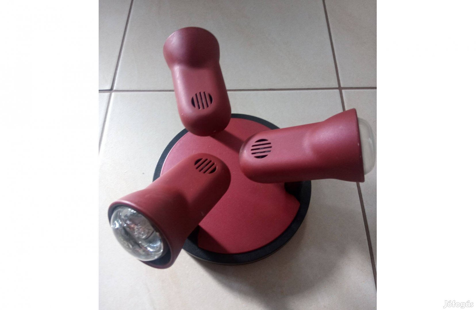 Bordó színű mennyezeti lámpa akciós áron eladó Jászberényben