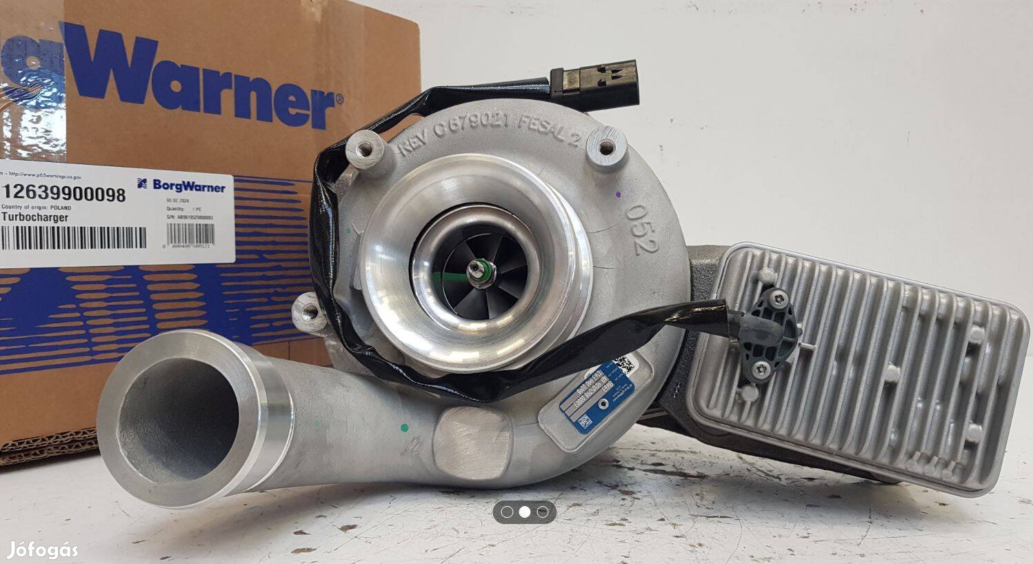 Borgwarner KKK turbófeltöltő John Deere alkalmazásokhoz