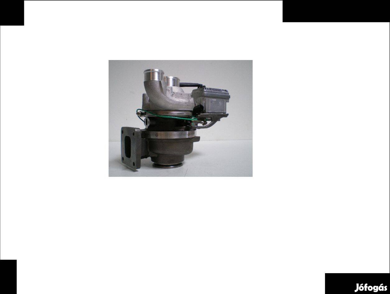 Borgwarner turbófeltöltő John Deere gépekhez