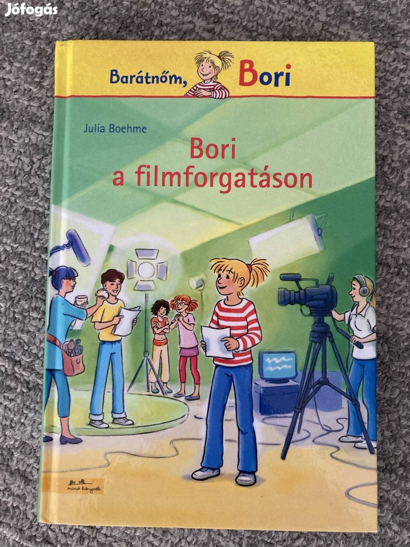 Bori a filmforgatason