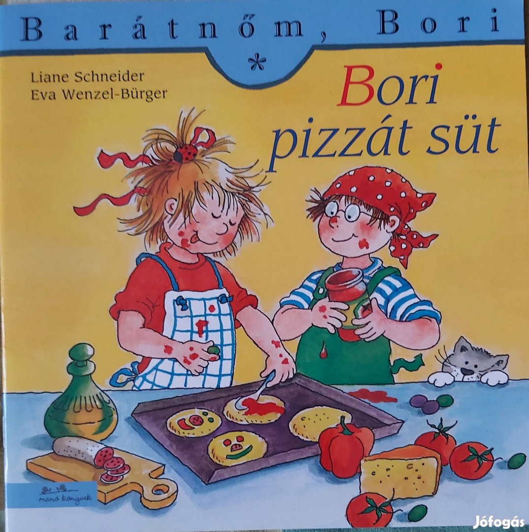 Bori pizzát süt