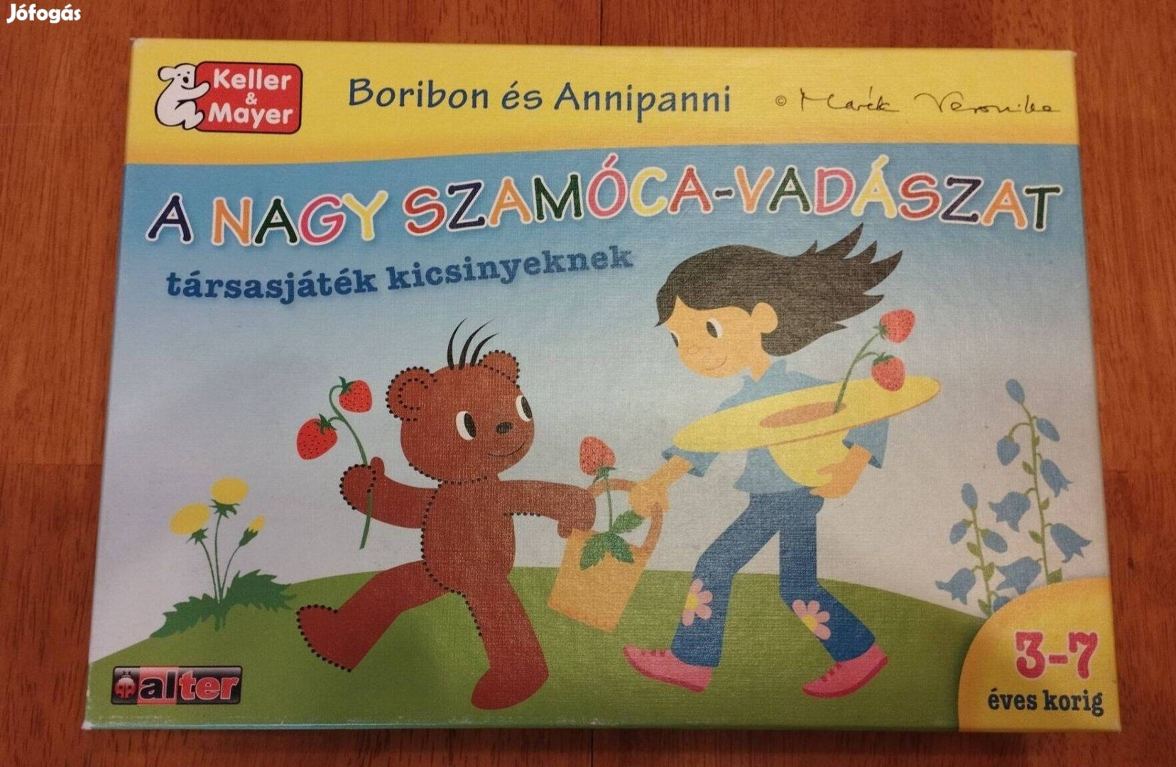 Boribon és Annipanni a nagy szamócavadászat társasjáték féláron