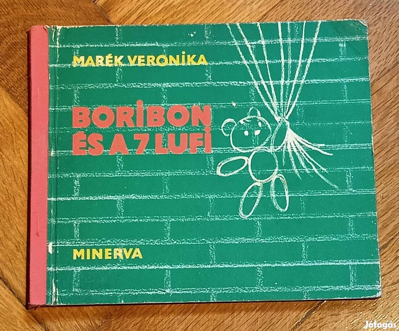 Boribon és a 7 lufi könyv Marék Veronika, Minerva