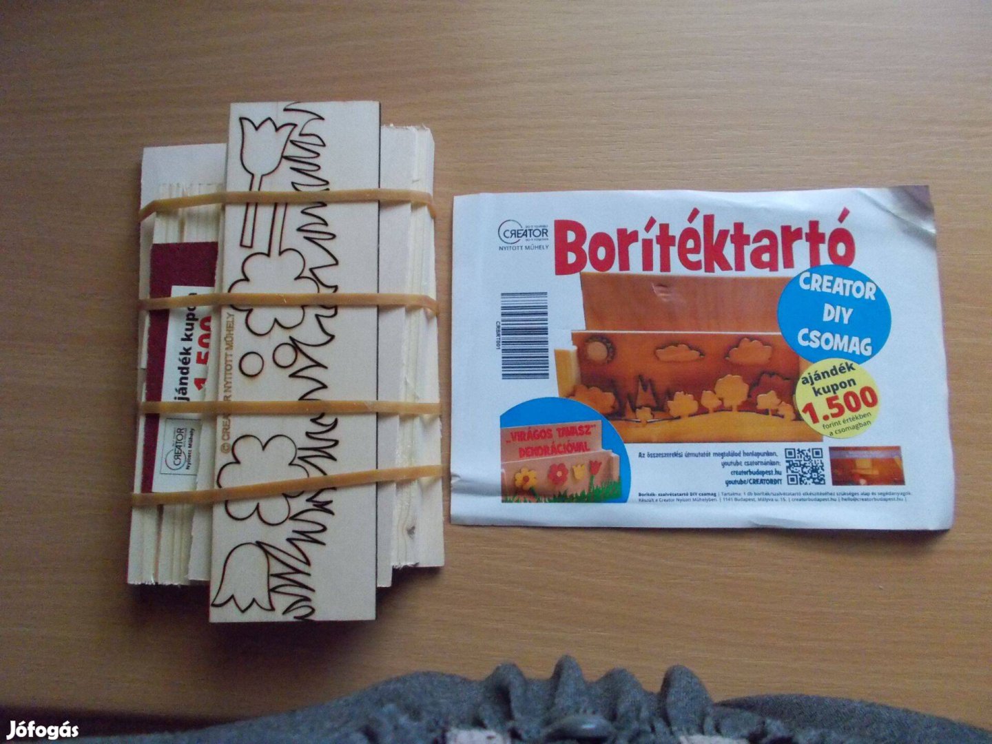Boríték tartó Creator diy, összerakó készlet, csináld magad