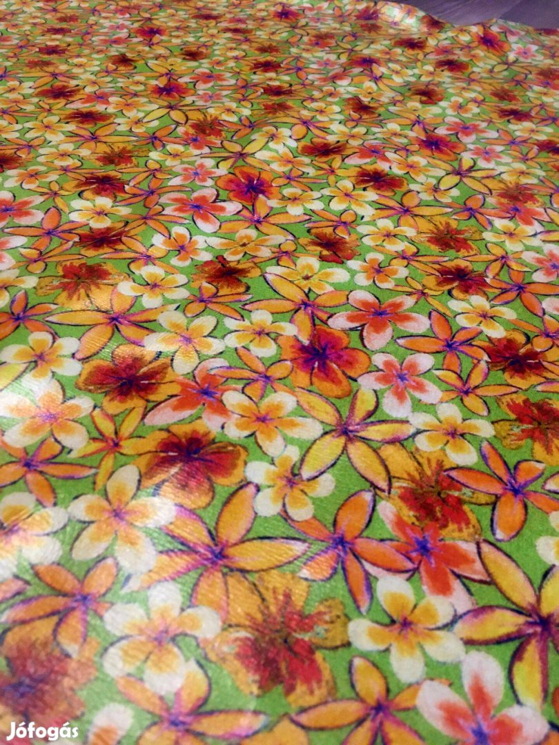 Borjúbőr valódi bőr virág Mintás