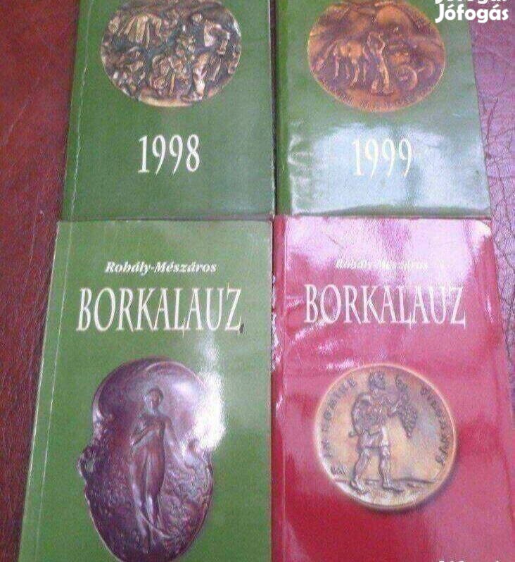 Borkalauz könyv 4 db egyben