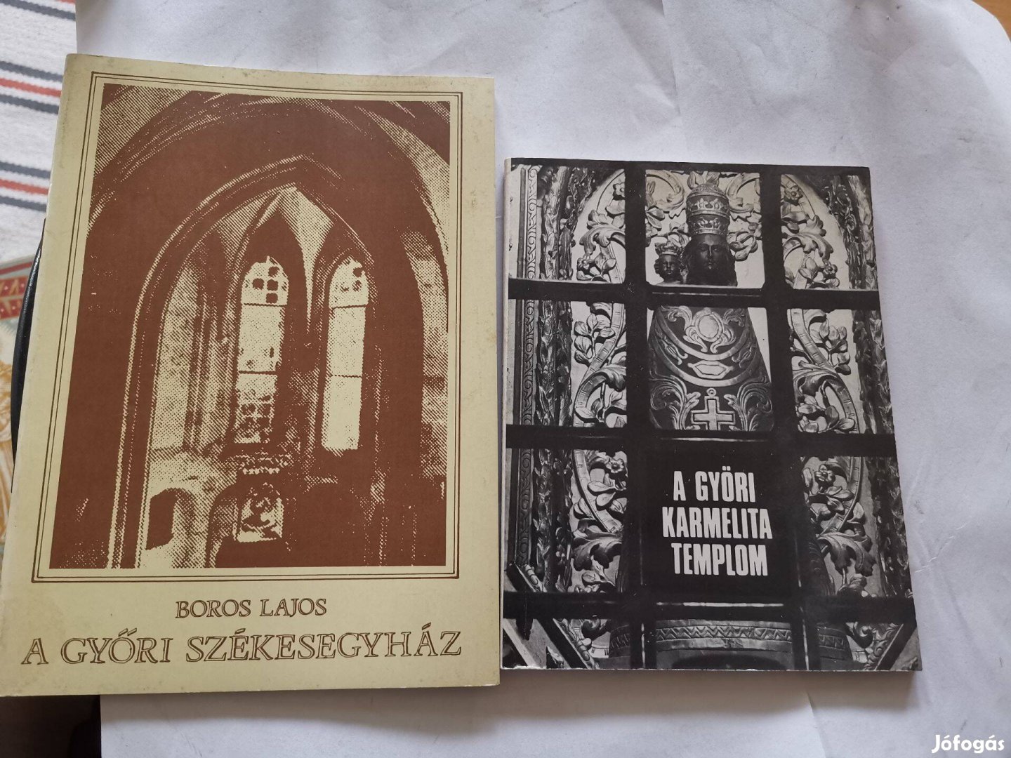 Boros Lajos - A győri székesegyház + karmelita templom - 2db könyv -