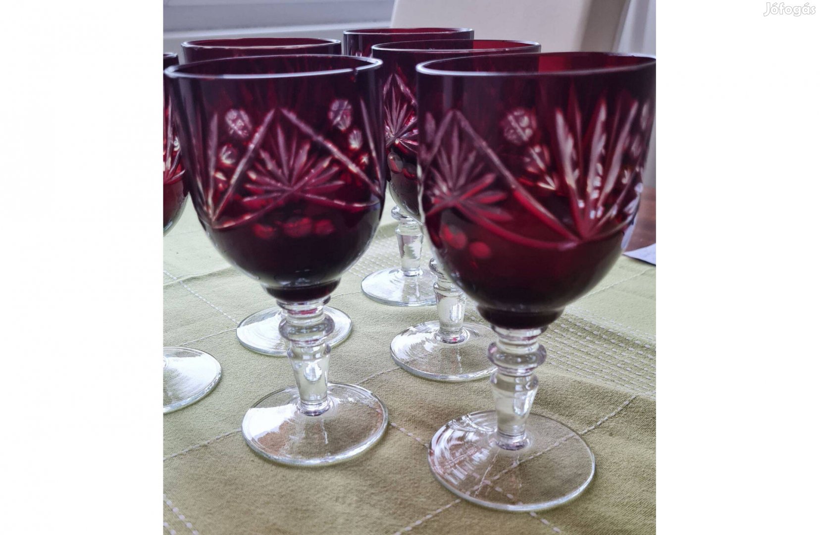 Boros pohár - 6 db-os