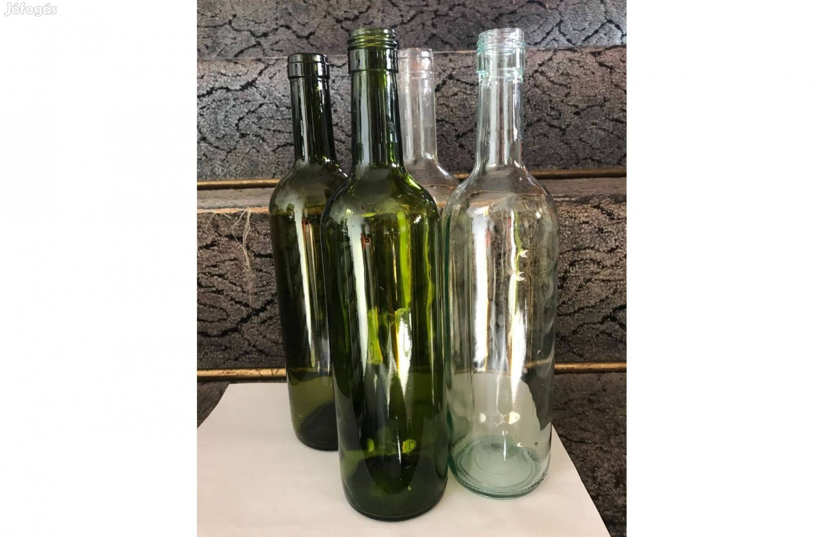 Borosüveg bordói boros üveg palack 0,75 liter mindenféle