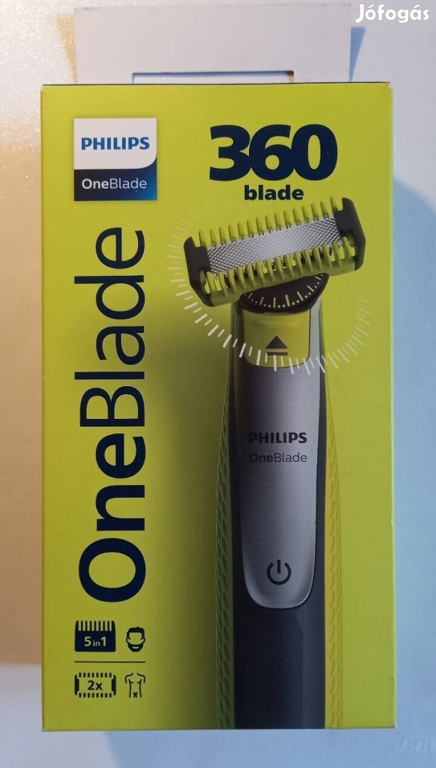 Borotva, Philips Oneblade 360, testszőrvágó