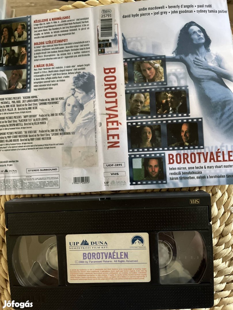 Borotvaélen vhs