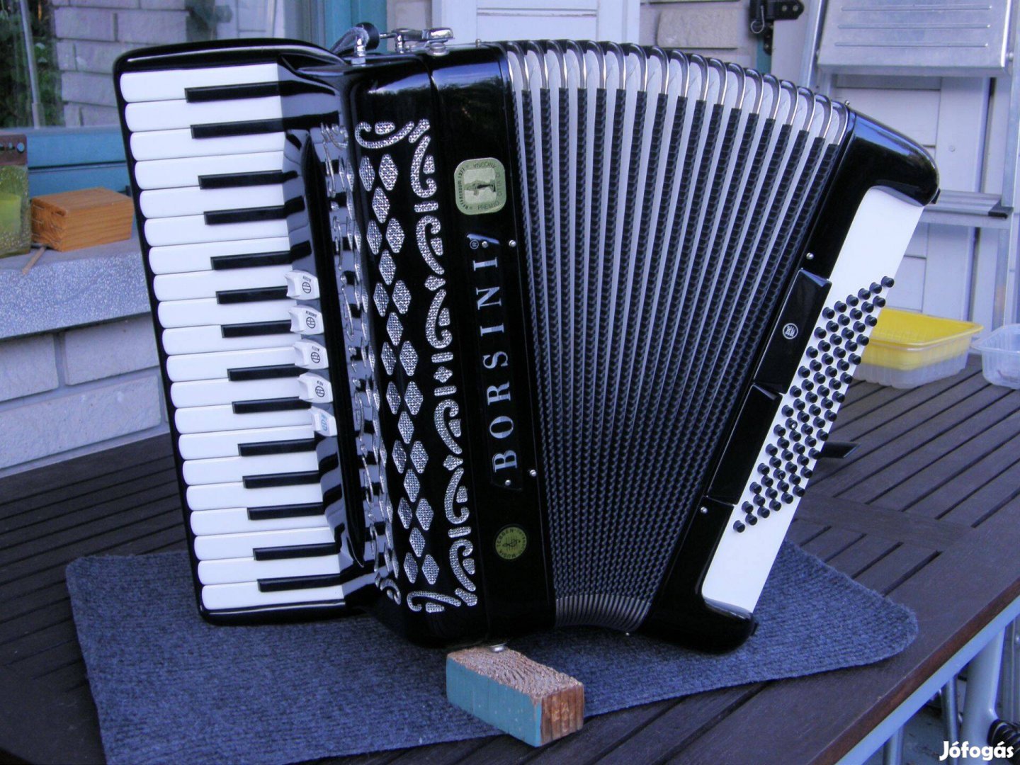 Borsini profi 72 bassz. olasz harmonika tangóharmonika accordion