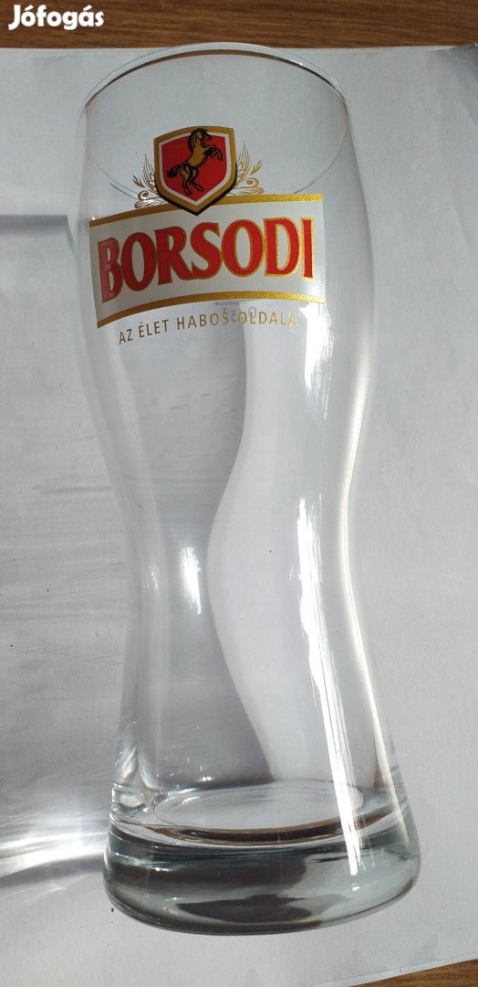 Borsodi sörös sörös pohár 0,5 l