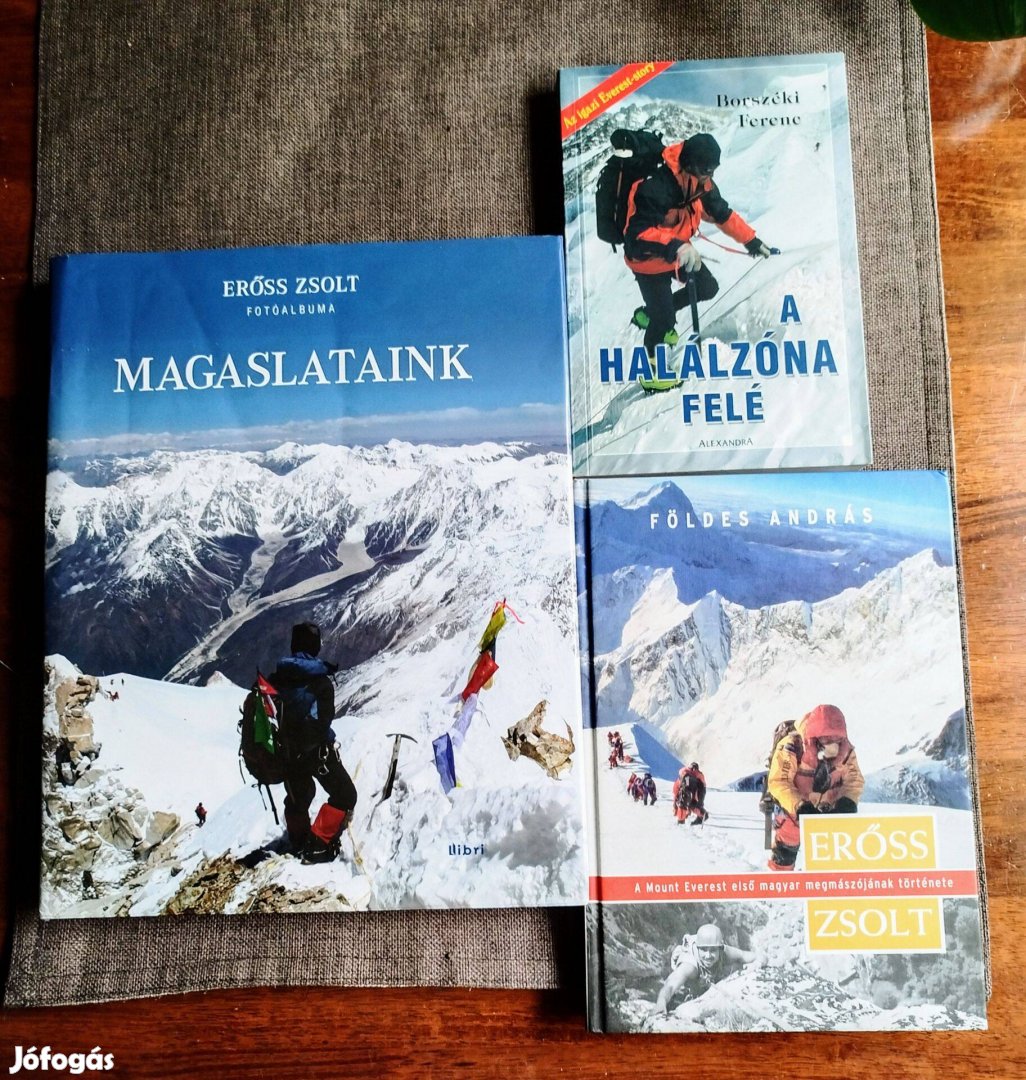 Borszéki Ferenc A halálzóna felé - Az igazi Everest-story