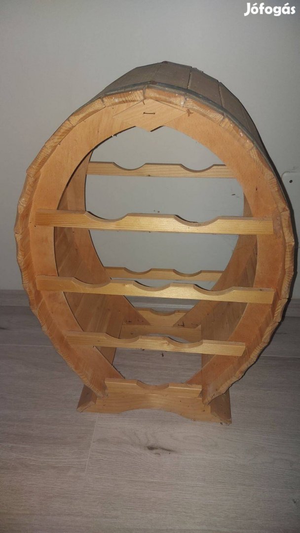 Bortartó hordó formájú új állvány 8900Ft Siófok ingyen